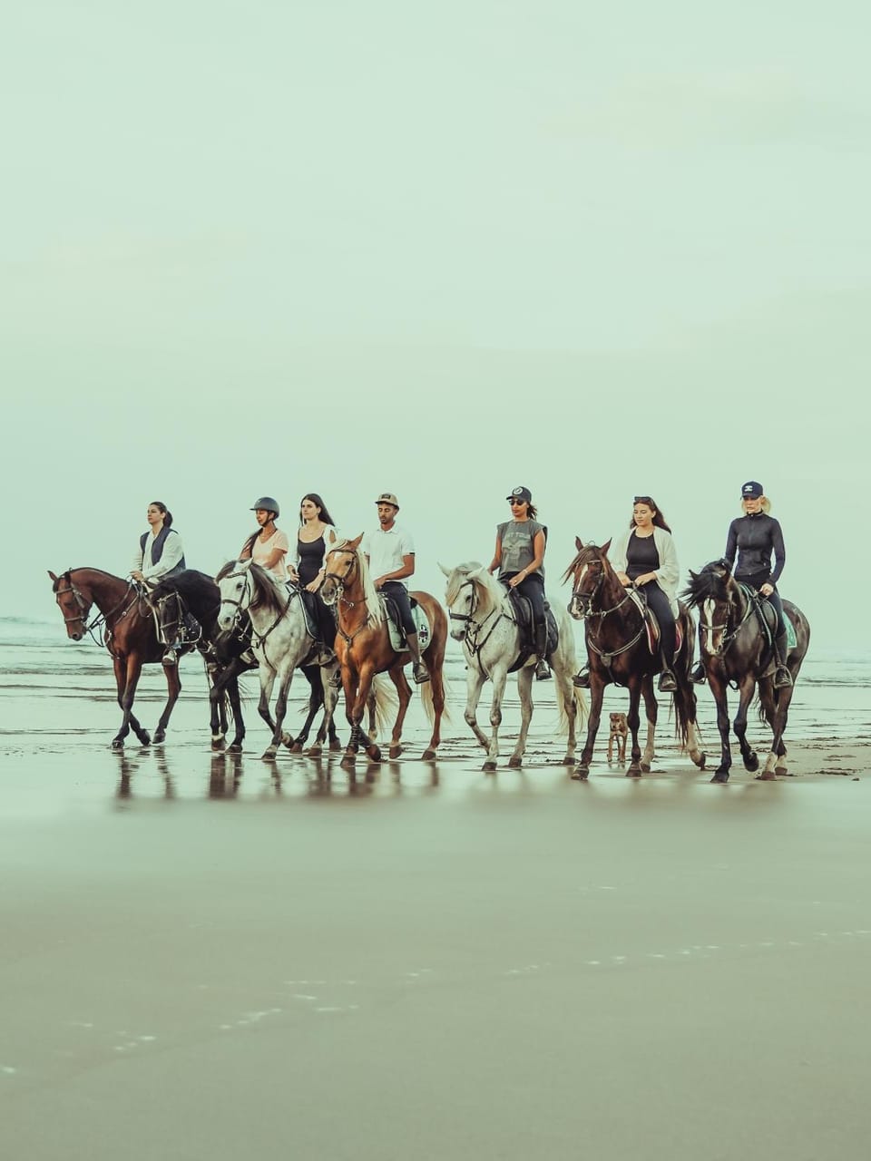 People, Horse-riding