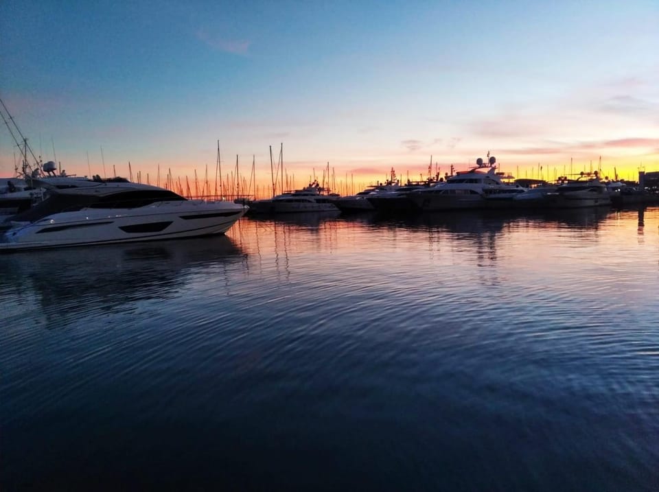 Sea view, Sunset