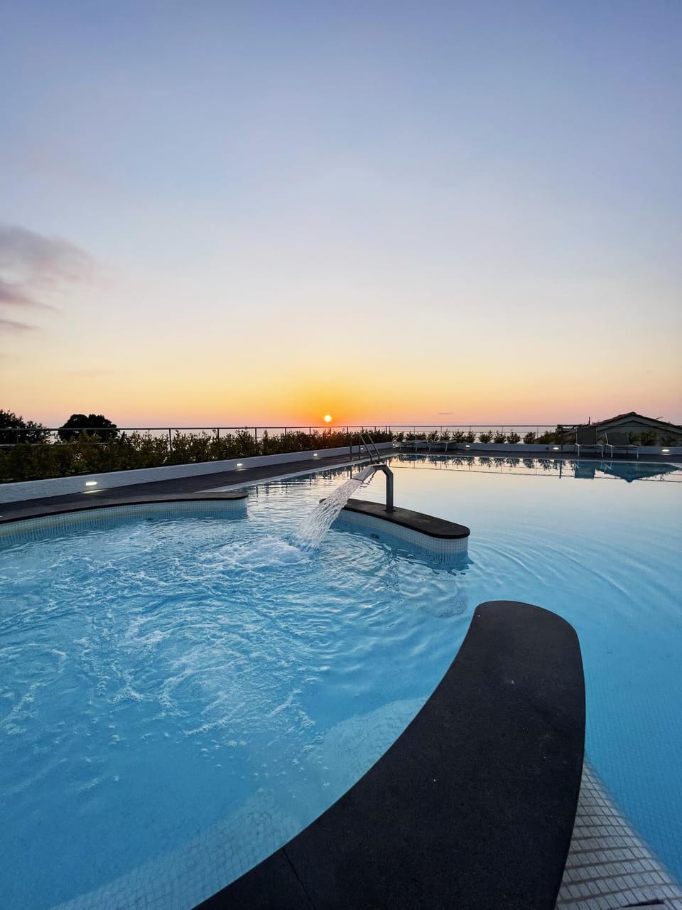 Hot Tub, Swimming pool, Swimming pool, Sunset