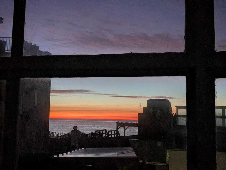 View (from property/room), Sea view, Sunset