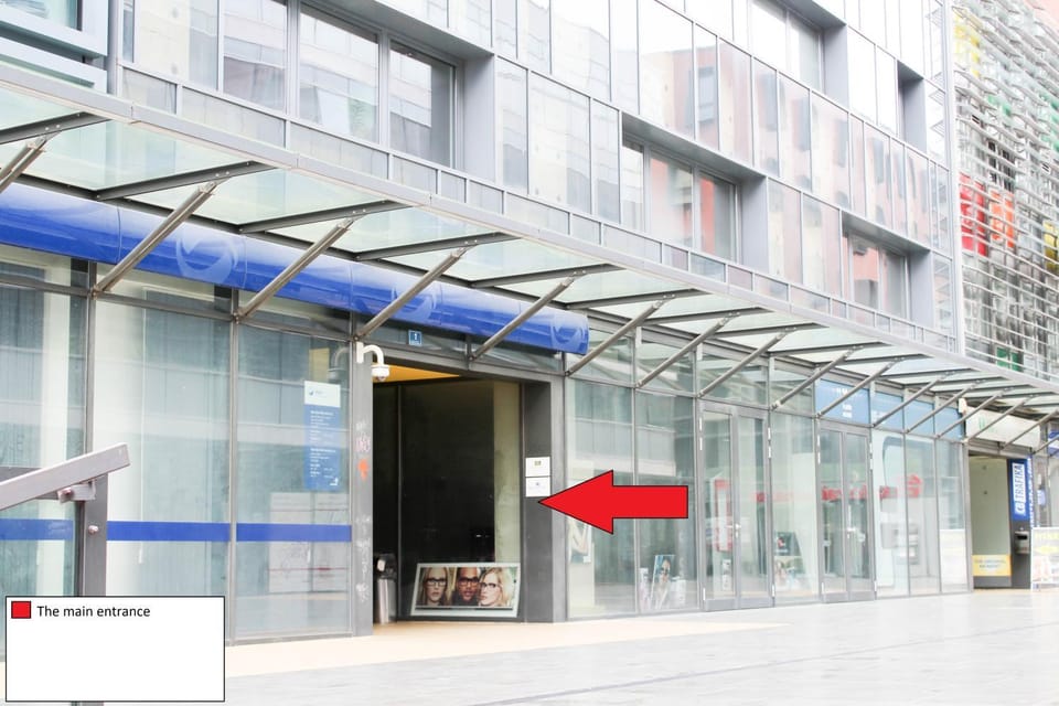 Property building, Facade/entrance