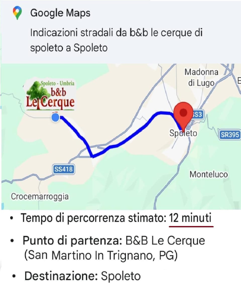 LE CERQUE Bed and Breakfast in Umbria