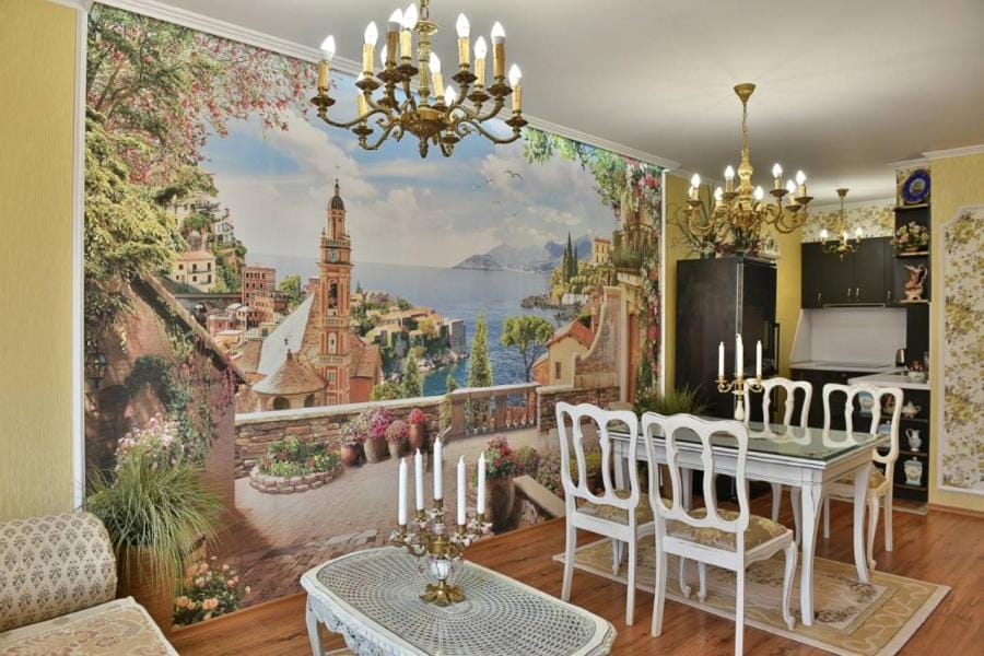 Living room, Dining area