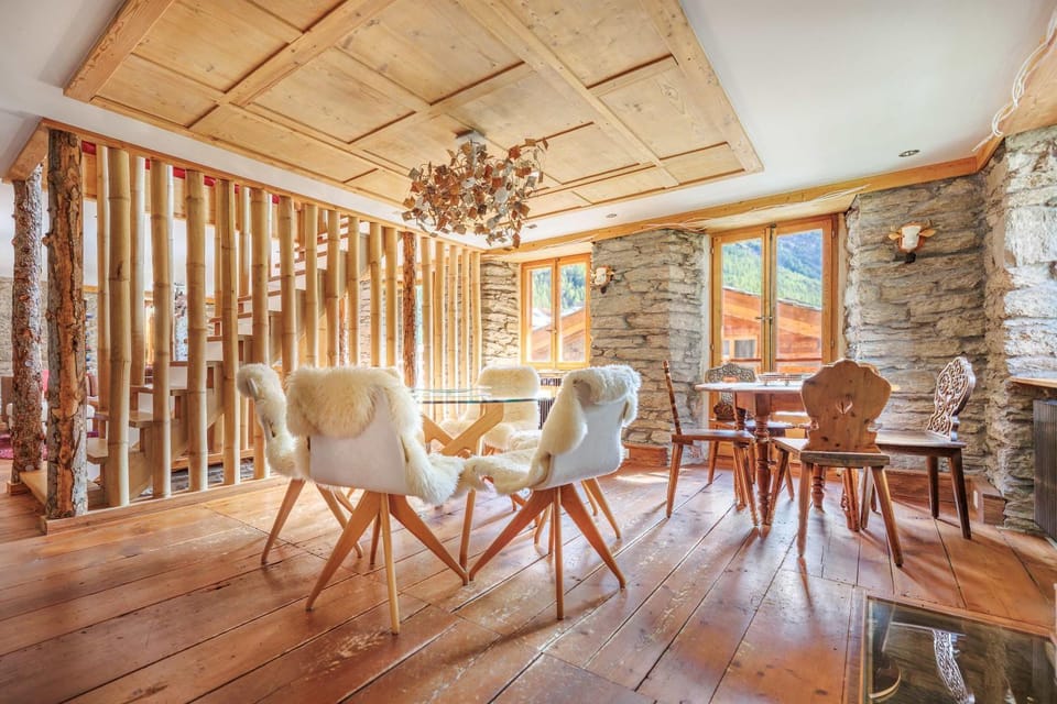 Stegmatte - Unique luxury triplex apartment for 10 persons House in Saas-Fee