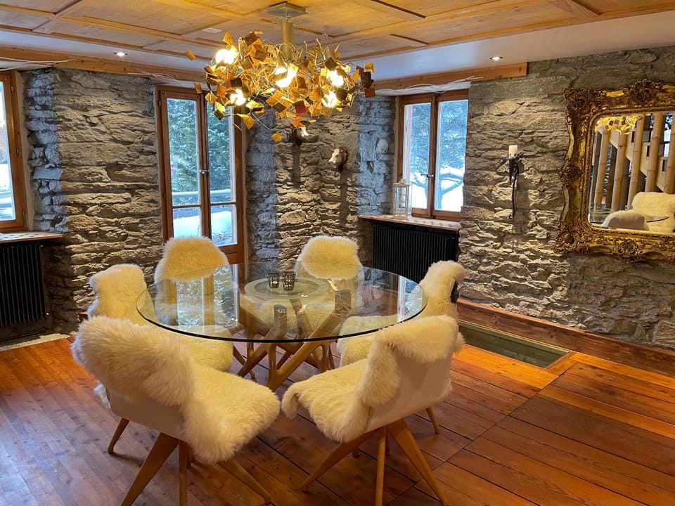 Stegmatte - Unique luxury triplex apartment for 10 persons Apartment in Saas-Fee