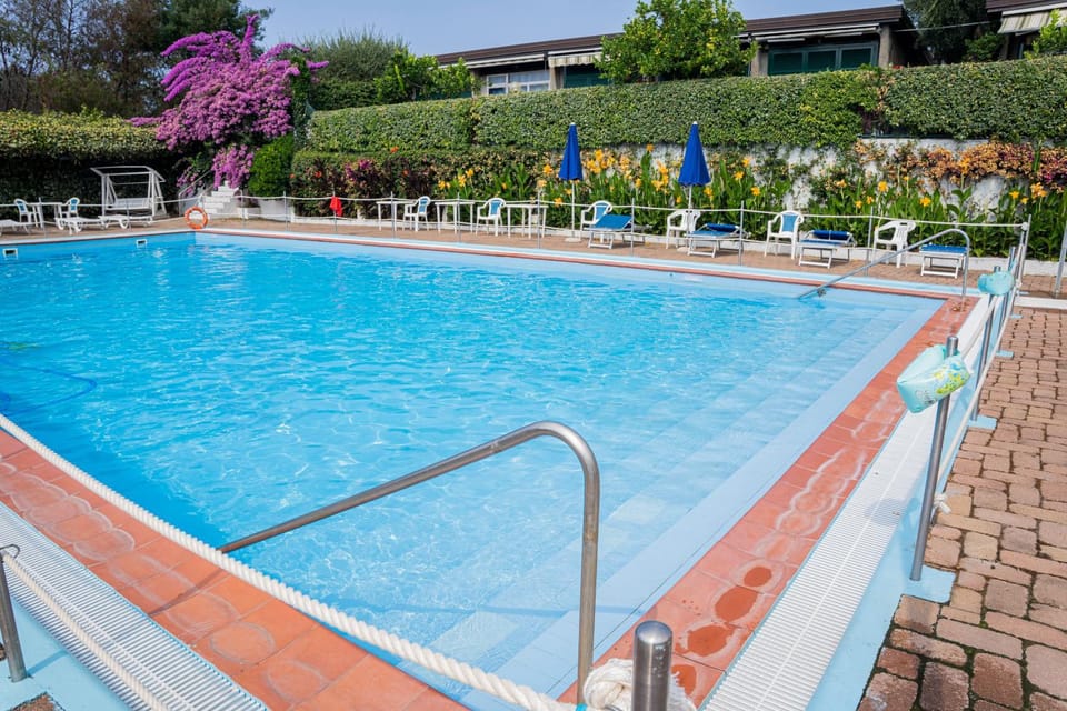 Garden, Swimming pool, sunbed