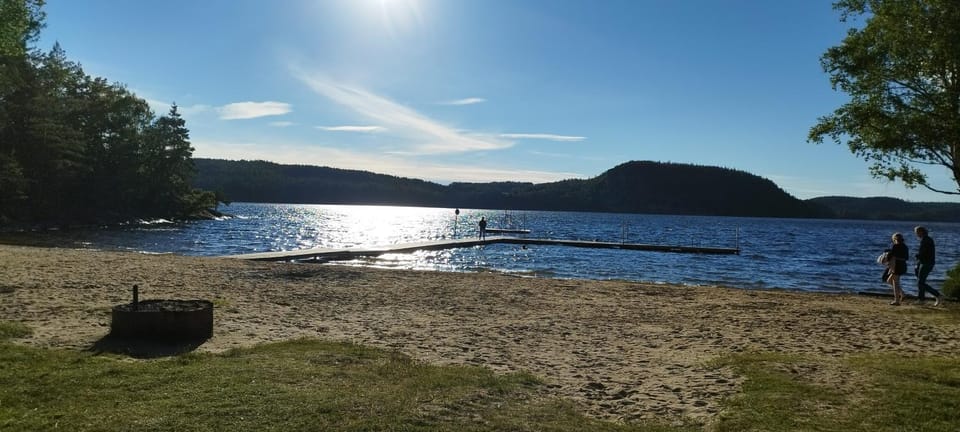 Natural landscape, Beach, Hiking