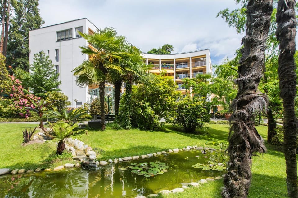Property building, Garden view