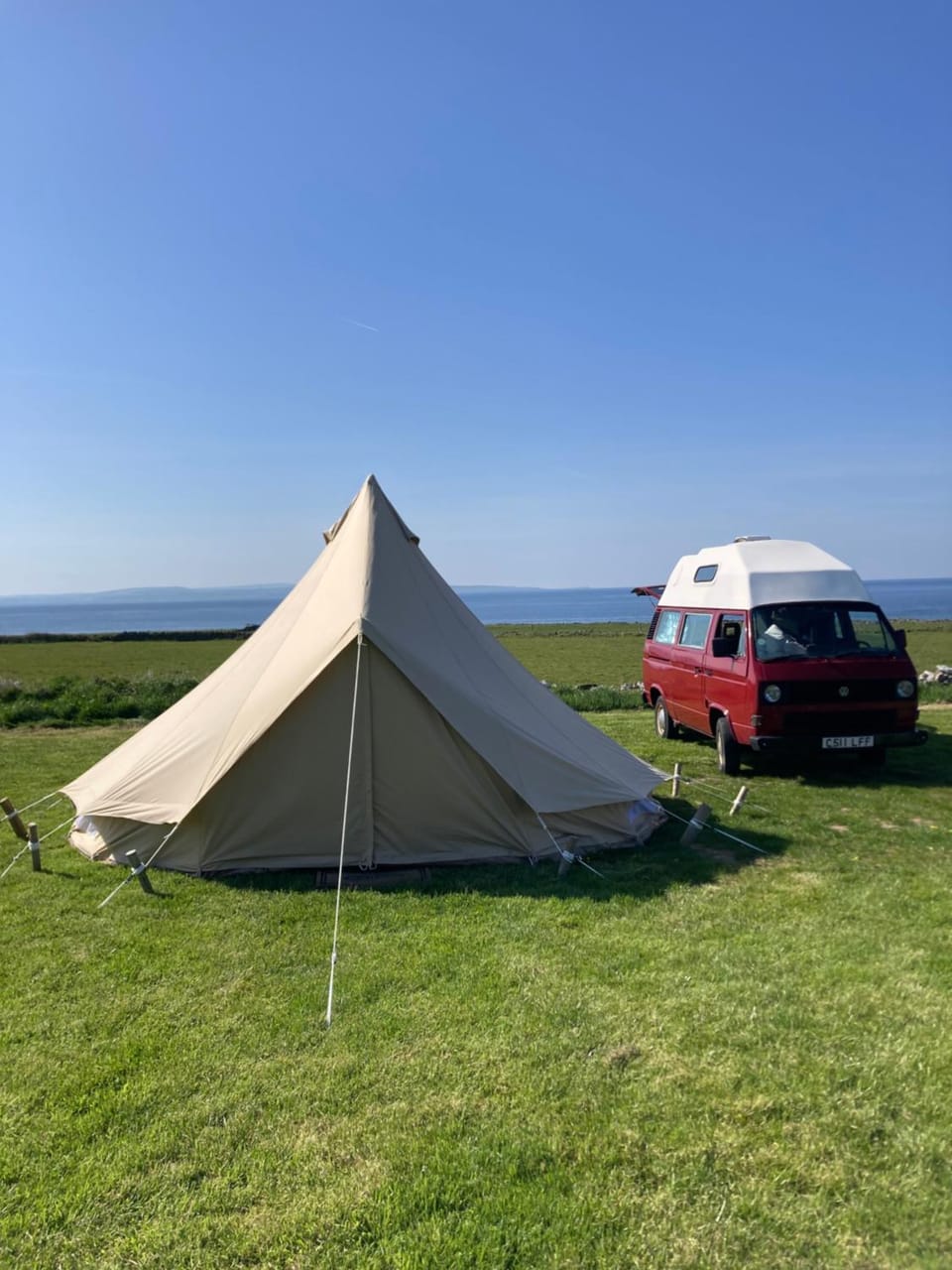 Glór na d'Tonnta Glamping Luxury tent in County Sligo