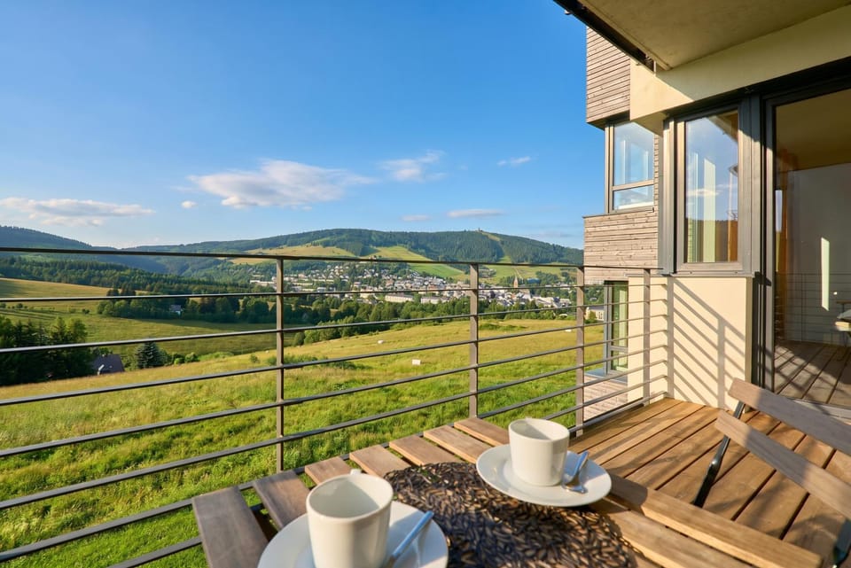 Natural landscape, Balcony/Terrace, Mountain view