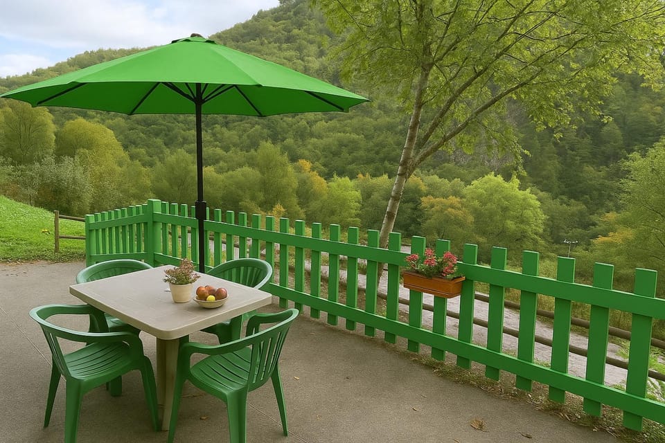 Patio, View (from property/room), Mountain view