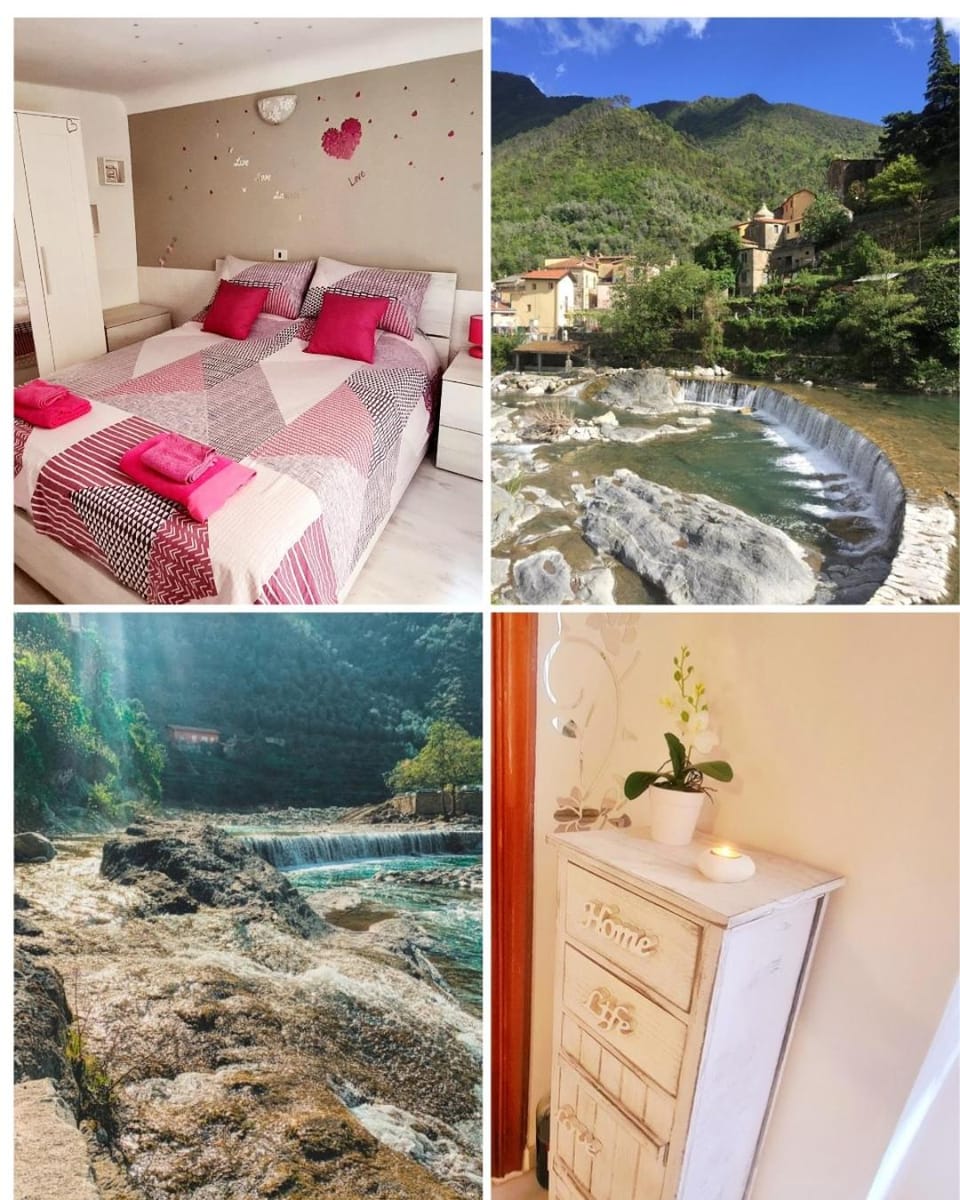 Natural landscape, Photo of the whole room, Bedroom, Mountain view, River view