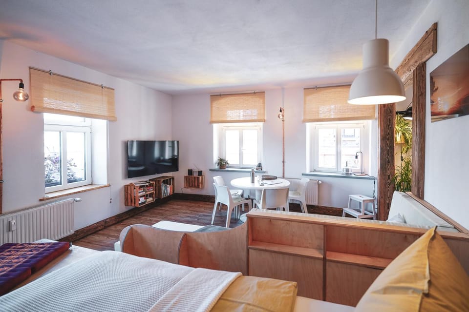 Living room, Seating area, Bedroom
