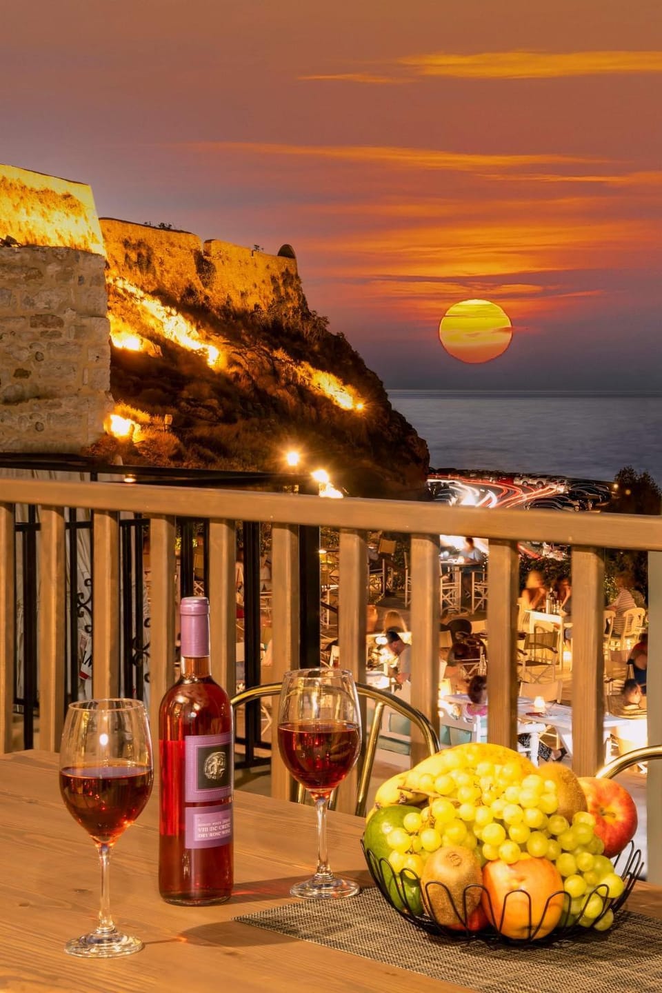 Sea view, Sunrise, Sunset