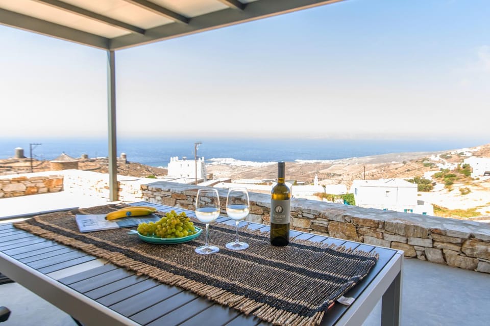 Patio, Natural landscape, Sea view
