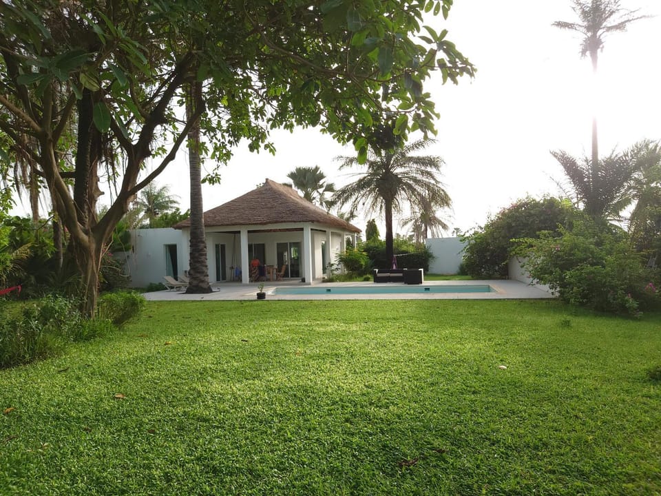 Property building, Garden view