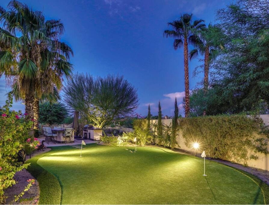 Cappella - Stylish PGA West Villa - Pool, Spa, Games + Golf Course Views #259222 4BR House in La Quinta