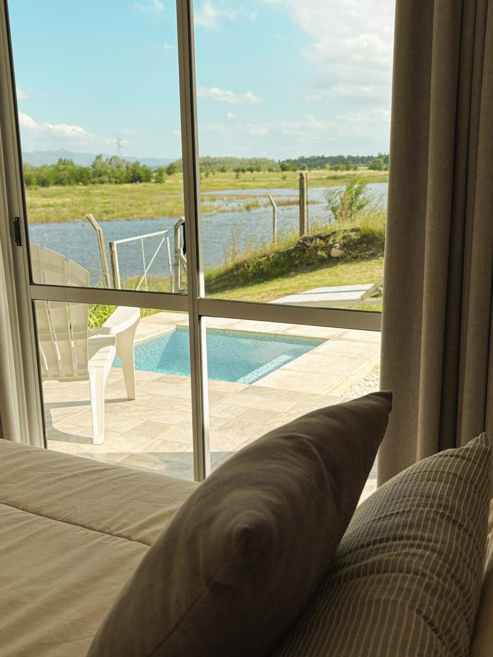 Bedroom, Lake view, Swimming pool