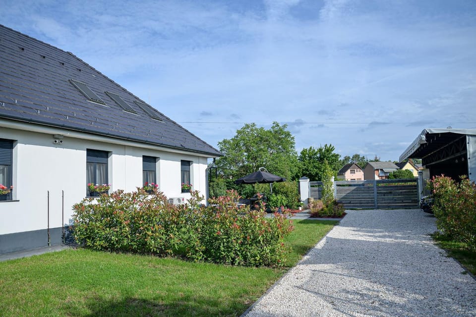 Property building, Garden view