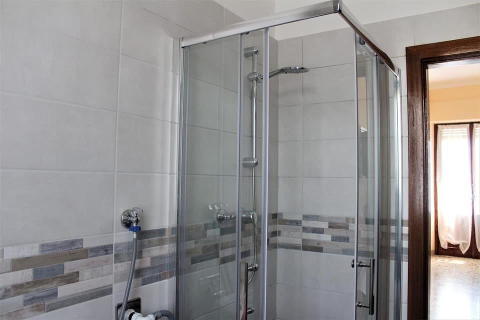 Shower, Toilet, Bathroom, bidet, hair dryier, towels