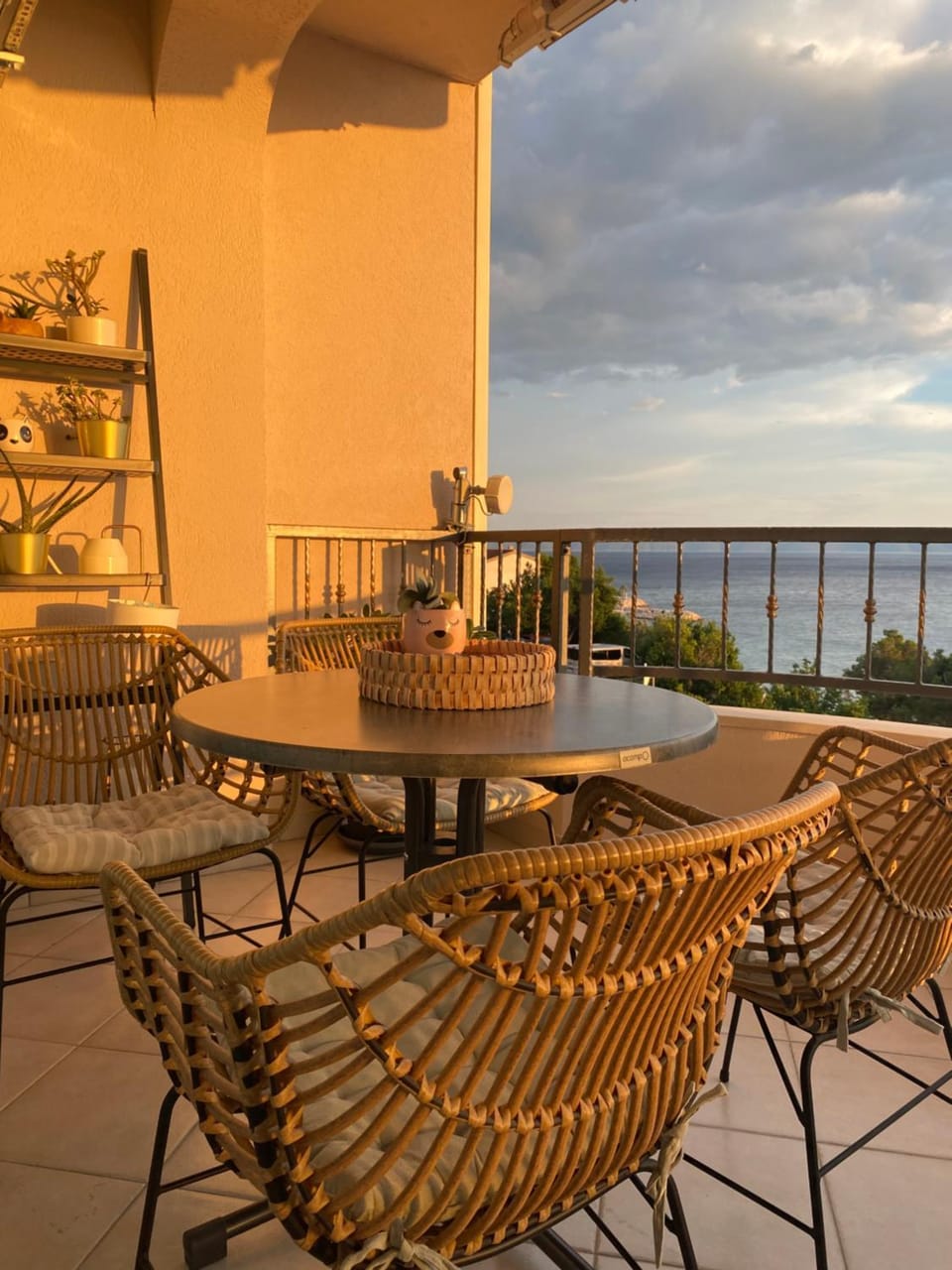 View (from property/room), Balcony/Terrace, Sea view