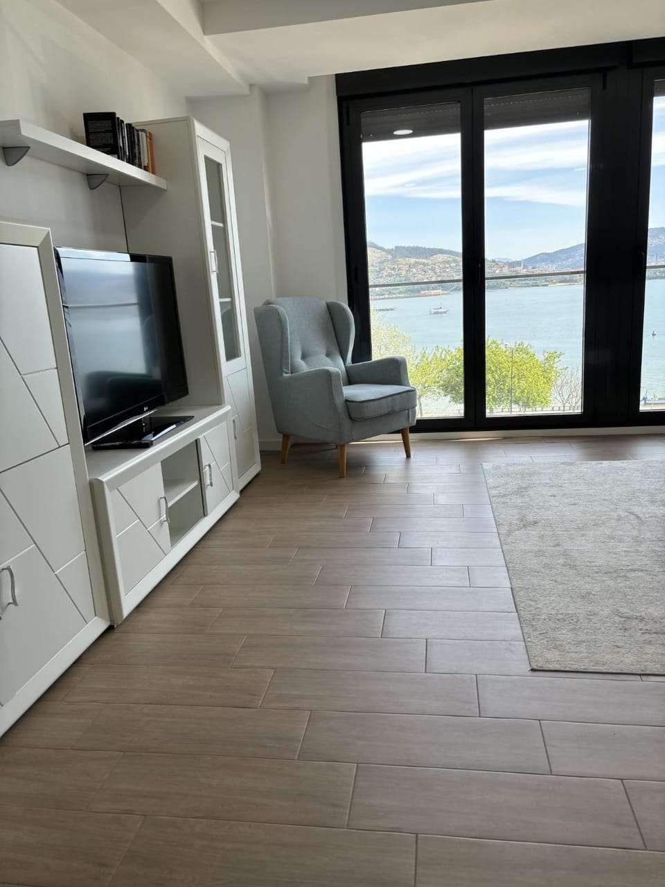 View (from property/room), Living room, Sea view