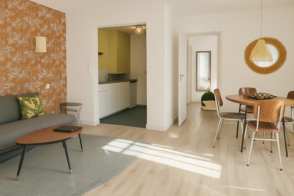 Living room, Dining area