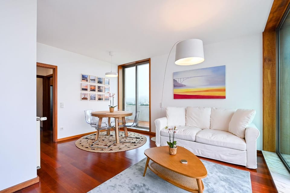 Leça Front Beach Luxury Penthouse Apartment in Porto District