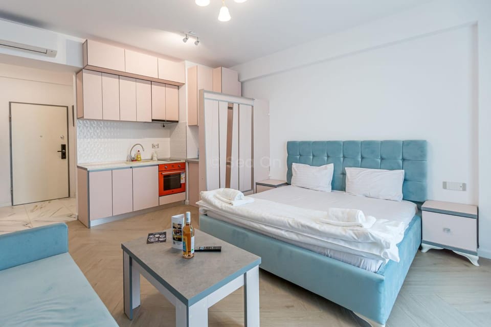 Bed, Living room, Bedroom
