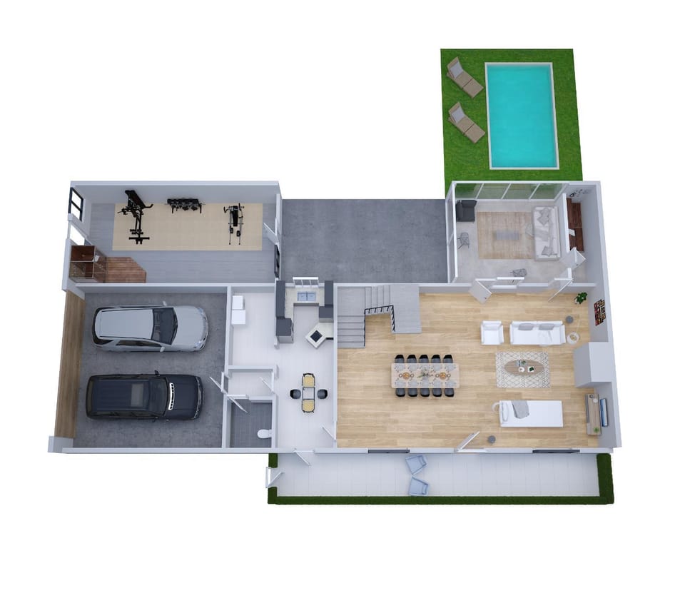 VILLA KER BLEUENN * 10 PERSONNES * PISCINE * SAUNA Villa in Brittany