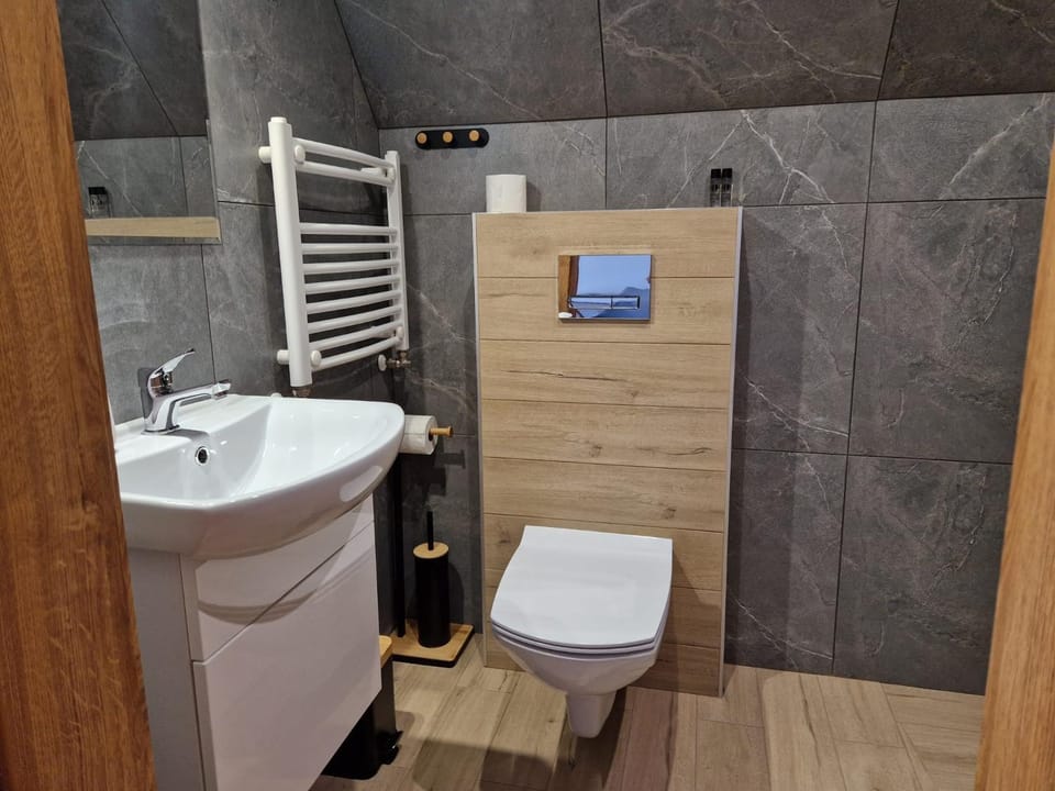 Toilet, Bathroom, towels