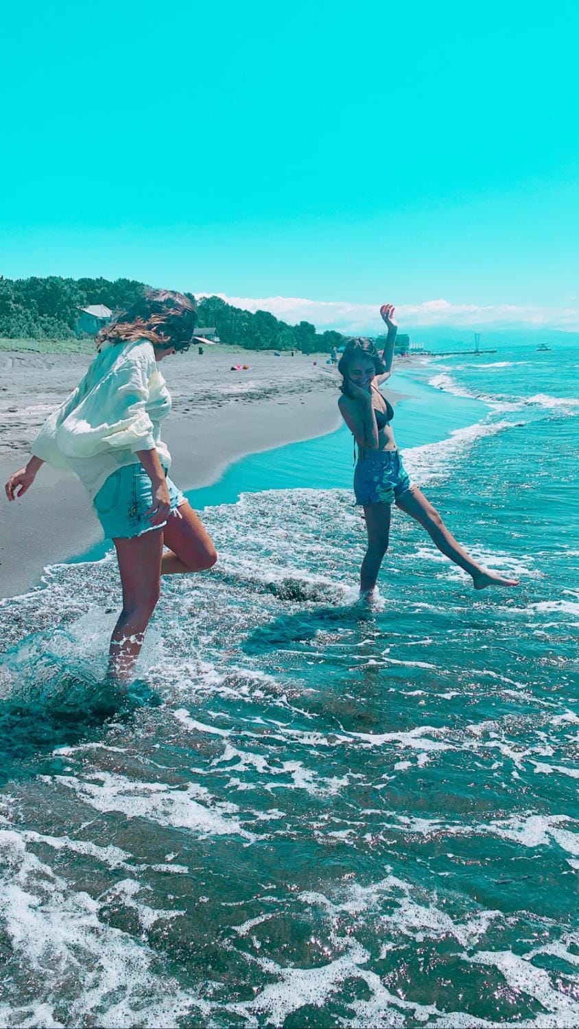 People, Beach, children