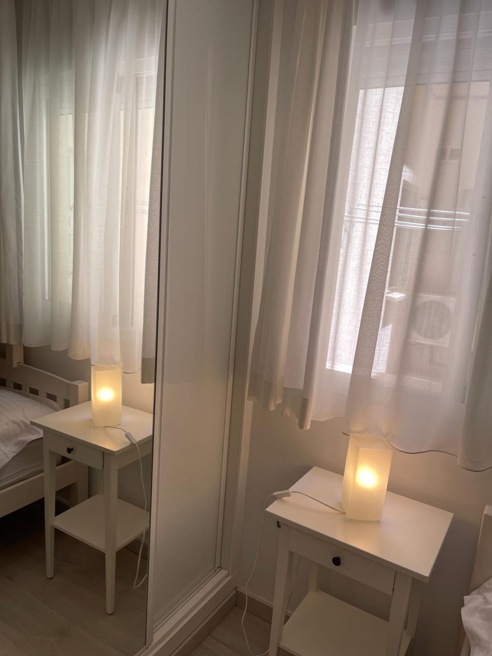 Bedroom, bunk bed, wardrobe