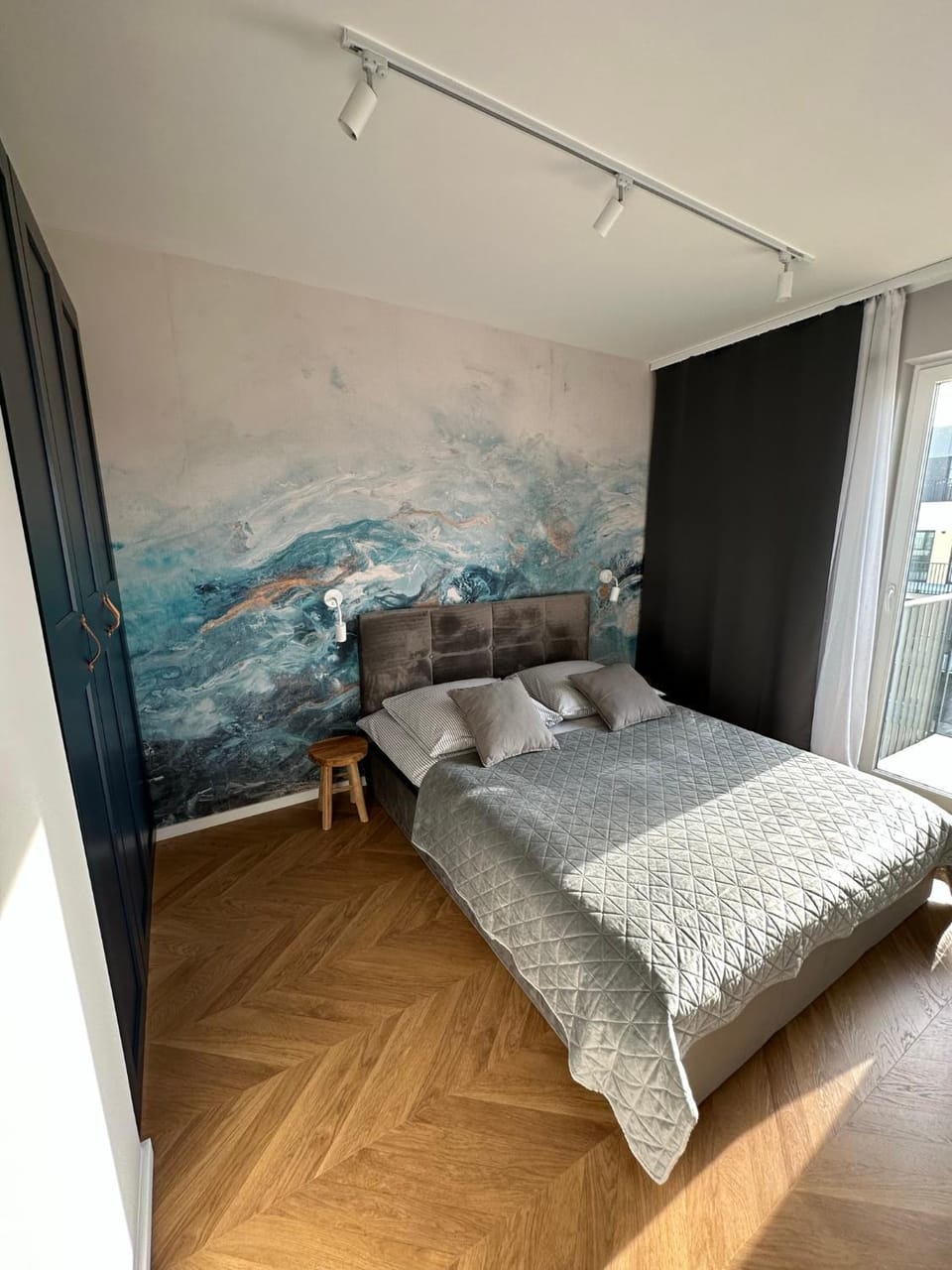 Bed, Bedroom, wardrobe