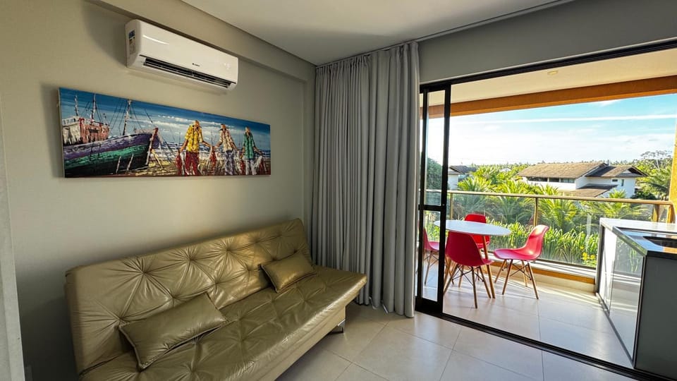 Living room, air conditioner