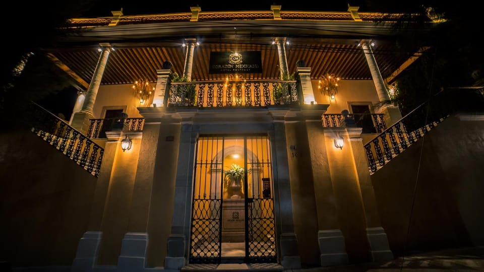Facade/entrance, Night