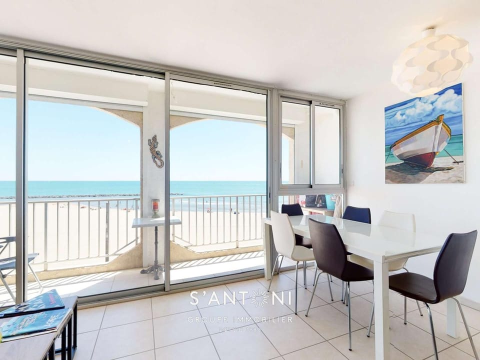 Grau d'Agde : Appartement 3 pièces en bord de mer - FR-1-423-256 Apartment in Agde