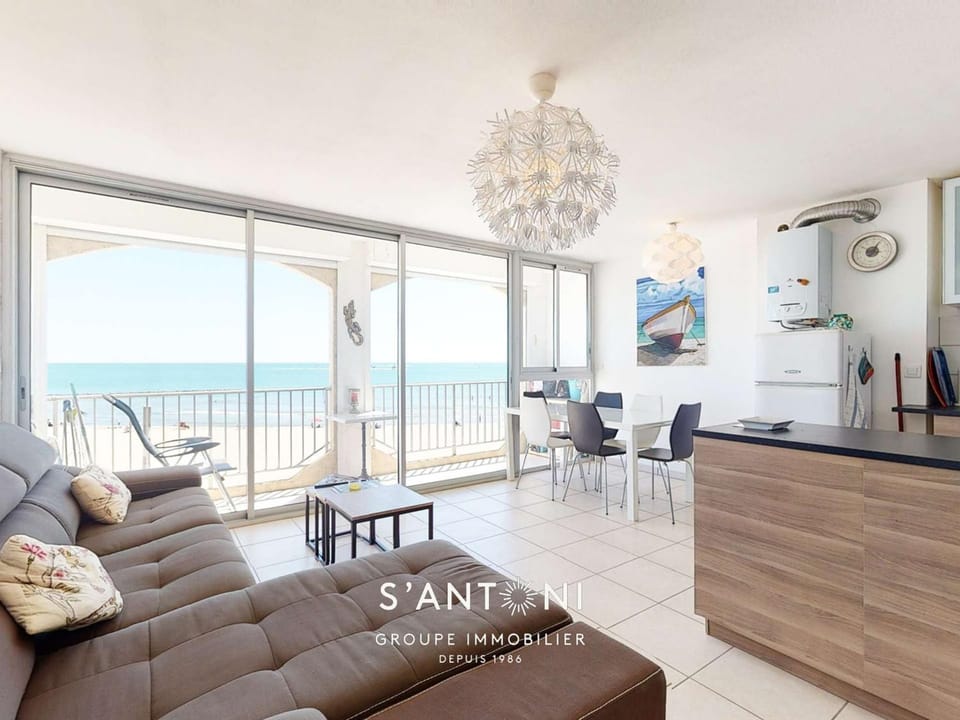 Grau d'Agde : Appartement 3 pièces en bord de mer - FR-1-423-256 Apartment in Agde