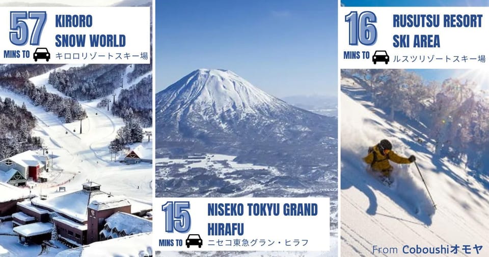Winter, Skiing, Text overlay