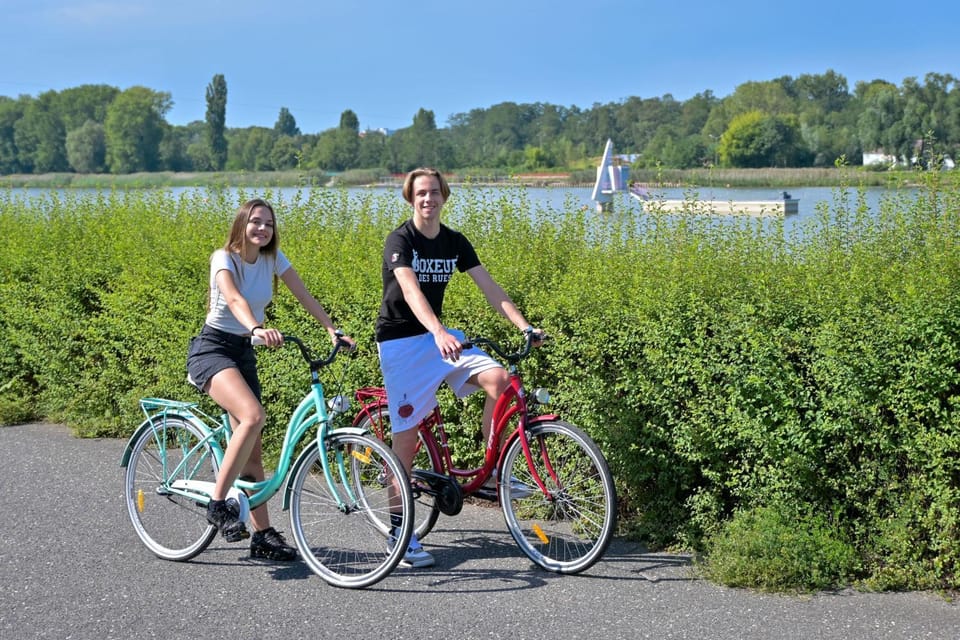 People, Activities, Cycling, Lake view