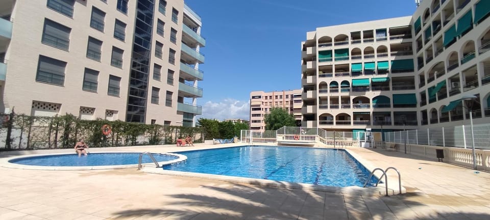Property building, Pool view, Swimming pool