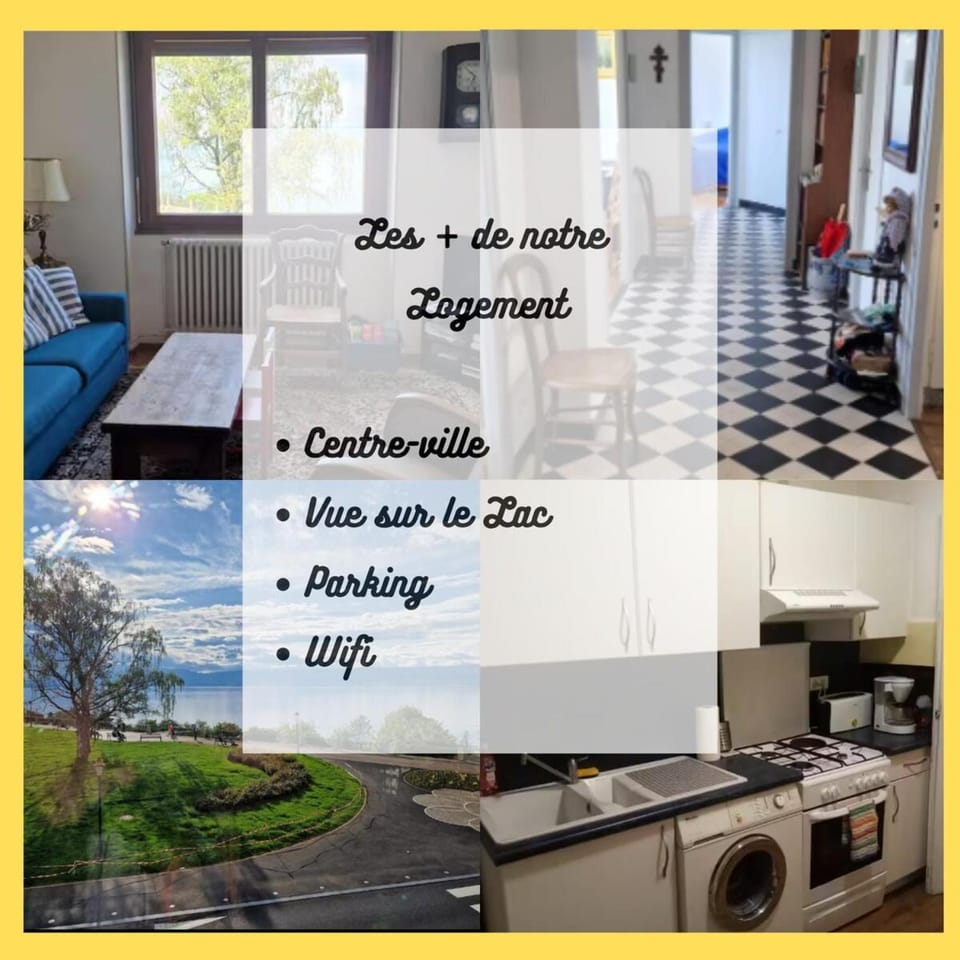 Le Bellevue 2 Apartment in Thonon-les-Bains