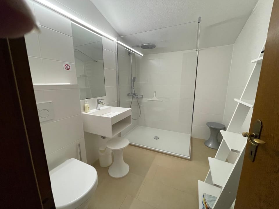 Bathroom, Living room