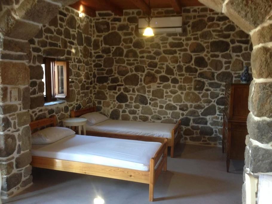 Loutra Olive Garden Stone House #3 House in Decentralized Administration of the Aegean