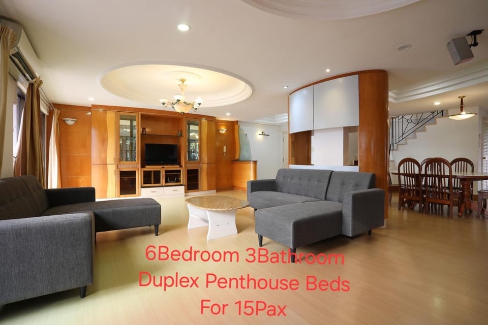 Marina Court Resort- 6Bedroom Stay Together Apartment Sleeps 15Pax Apartment in Kota Kinabalu