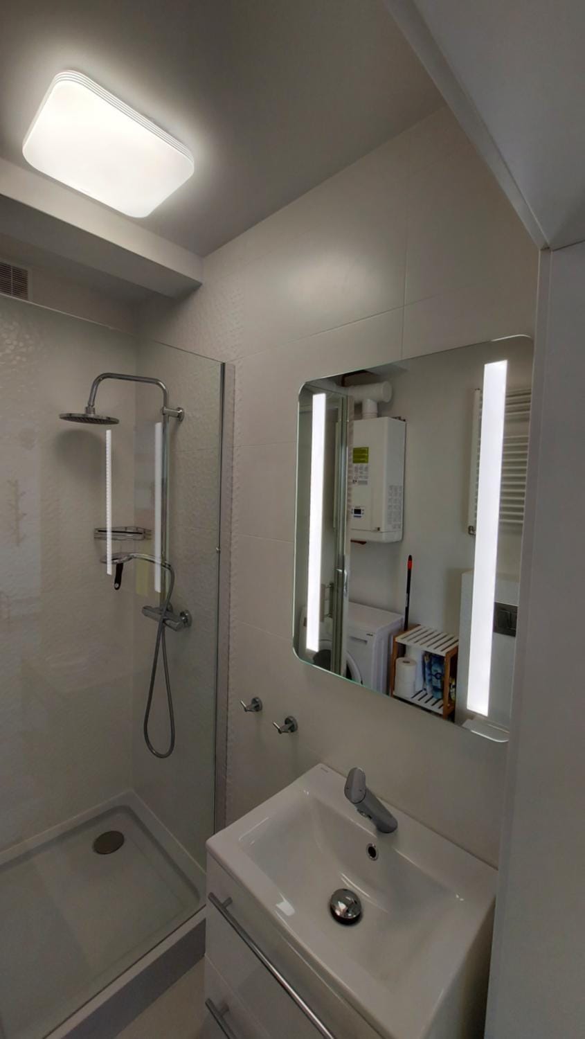 Shower, Bathroom, heating, washing machine