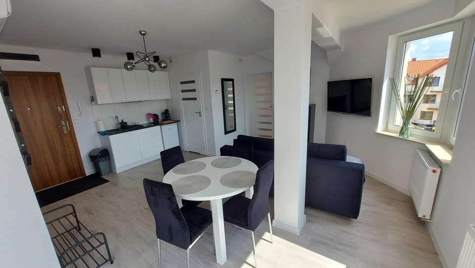 TV and multimedia, Kitchen or kitchenette, Living room, Seating area, Dining area, Communal kitchen