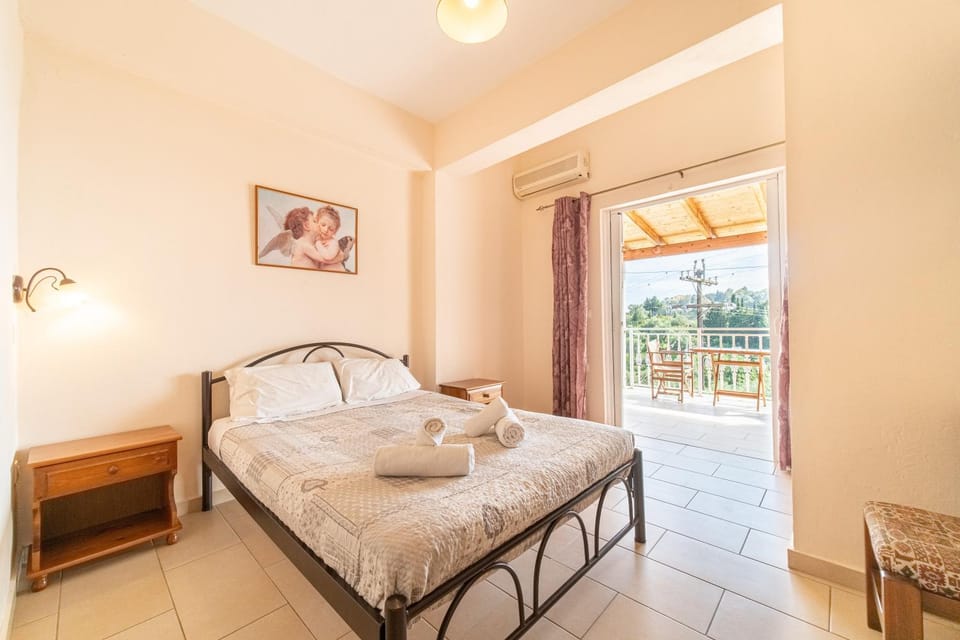 Property building, Living room, Bedroom