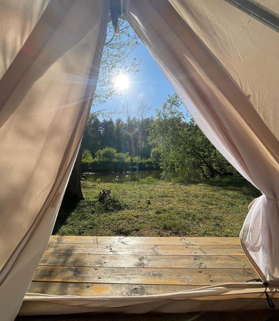 Glamping Kaliska Luxury tent in Masovian Voivodeship