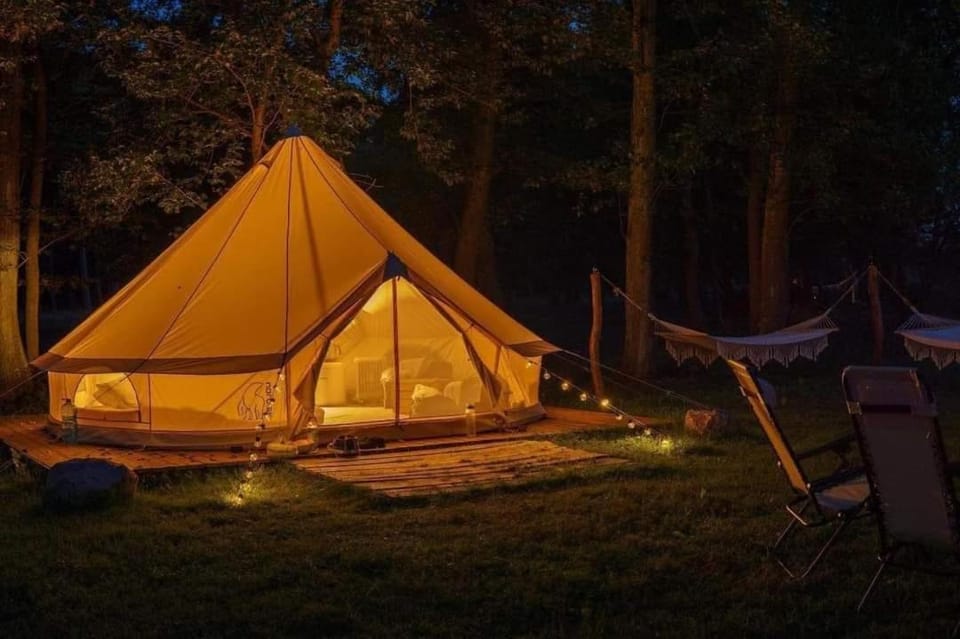 Glamping Kaliska Luxury tent in Masovian Voivodeship